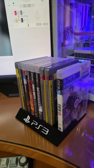 Soporte expositor juegos PS3