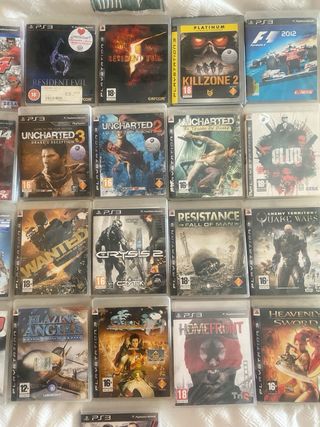 Lote 21 Videojuegos PS3