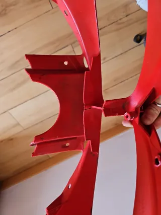 Carenado frontal Yamaha 2005 Rojo