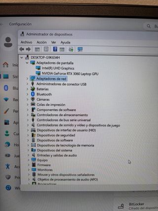 Portátil Gaming HP OMEN i7 RTX 3060 Alemán
