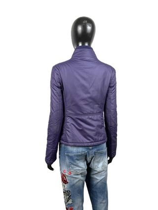 Giacca Fay Donna M Viola Biker Imbottita