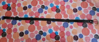 Cintura Basile in pelle e cuoio nera con fiore