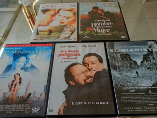 Lote 5 Películas DVD
