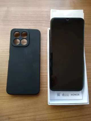 Honor X6b Negro + Protector + Carcasa