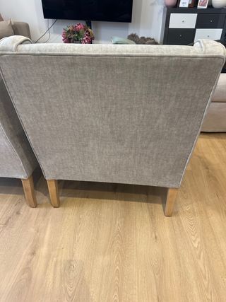 Butaca gris verdoso (posibilidad de dos iguales)