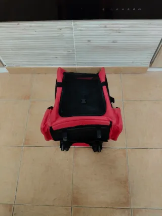 Transportín para mascotas con ruedas