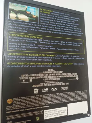 DVD Matrix (Acción, Ciencia Ficción)