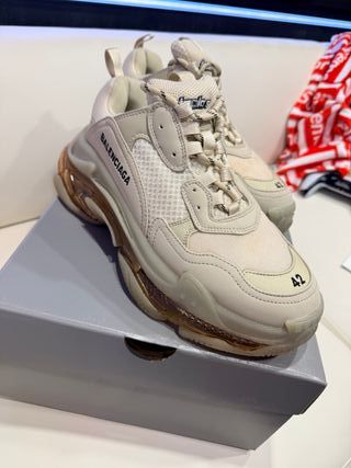 Balenciaga Triple S Beige Talla 42
