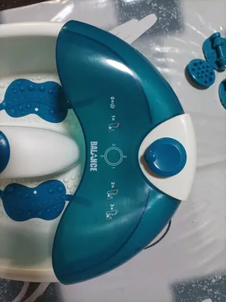 Masajeador de pies con burbujas