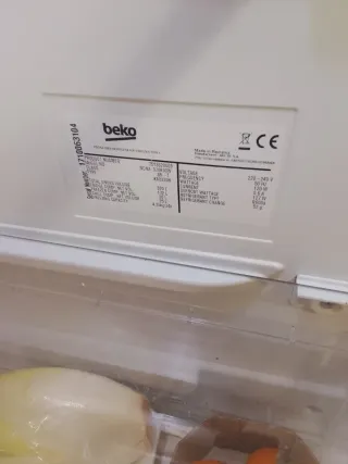 Nevera Combi Beko Blanca