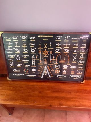 Cuadro Náutico Nudos Marinos