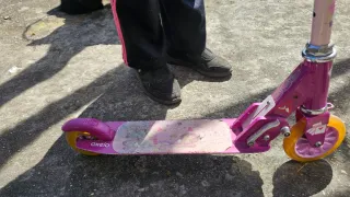 Patinete Oxelo rosa