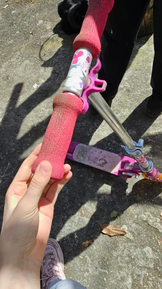 Patinete Oxelo rosa
