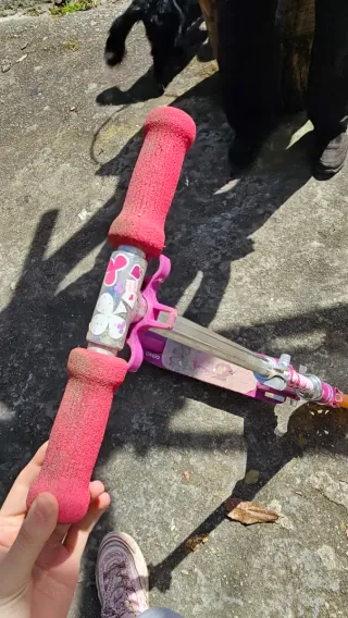 Patinete Oxelo rosa
