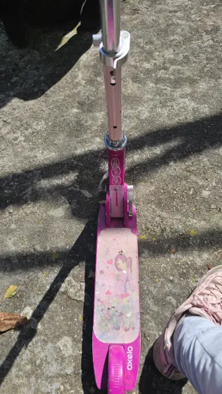 Patinete Oxelo rosa