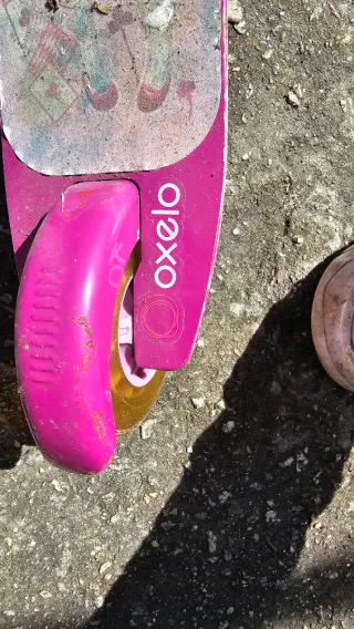 Patinete Oxelo rosa