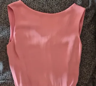 Mono falda pantalón Massimo Dutti rosa palo