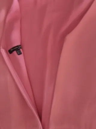 Mono falda pantalón Massimo Dutti rosa palo