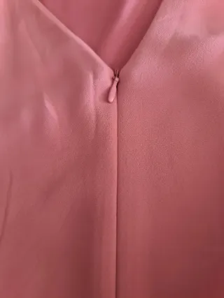 Mono falda pantalón Massimo Dutti rosa palo