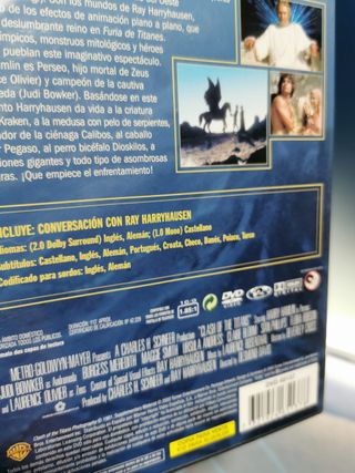 Película en DVD - FURIA DE TITANES buen estado