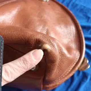 Borsa vintage vera pelle made in Italy