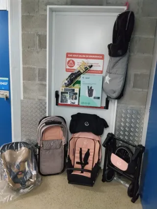 Carrito Jane Muum Pro2 3 Piezas + Accesorios