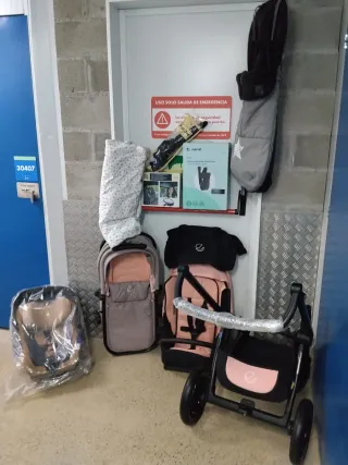 Carrito Jane Muum Pro2 3 Piezas + Accesorios