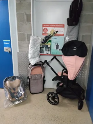 Carrito Jane Muum Pro2 3 Piezas + Accesorios