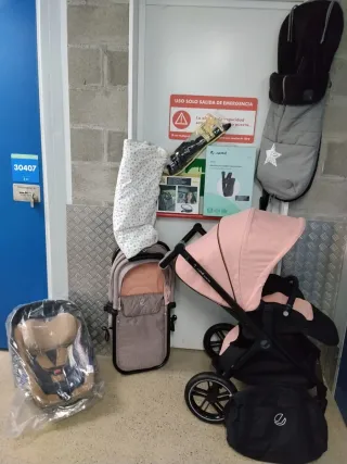 Carrito Jane Muum Pro2 3 Piezas + Accesorios