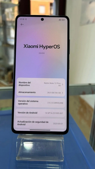 Xiaomi Redmi Note 12 Pro+ 5G 256GB Negro
