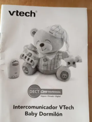 Oso Vtech Intercomunicador Modo Juego/Escucha
