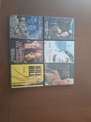 Lote 6 Películas DVD (Varios Géneros)