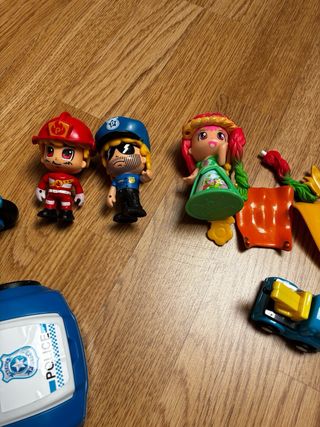 Lote Juguetes Pinypon: Figuras y Vehículos