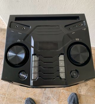 Torre de Sonido POSS Negra