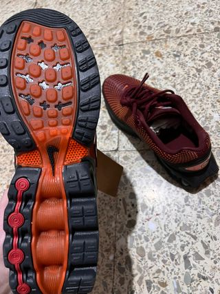 Zapatillas Nike AirMax DN Negras, Rojas y Naranjas