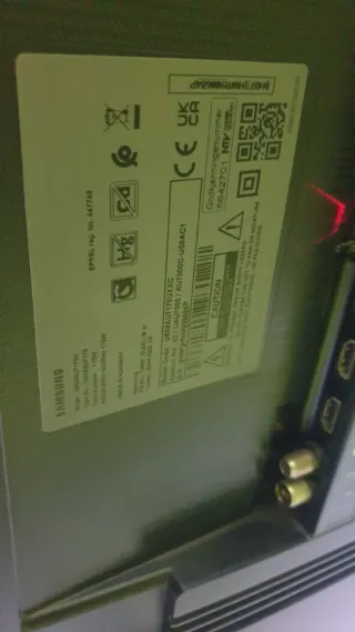 Televisión Samsung Negra