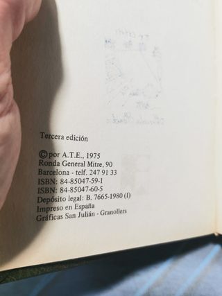 La araña negra, tomo I y II, libros de Vicente Blasco Ibañez, 3ª edición