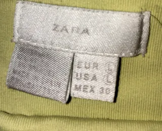 Camiseta Zara talla L