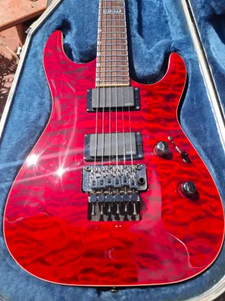 Ltd MH350FR Guitarra 6 cuerdas EMG Floyd Rose