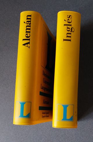 Diccionarios de bolsillo alemán e inglés a español