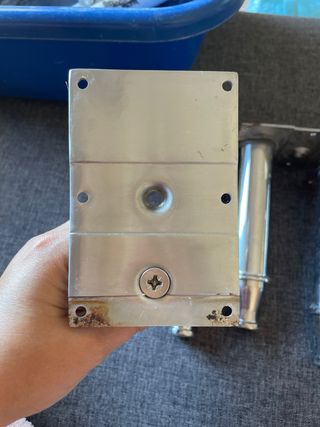 Patas IKEA Godmorgon Metal Plateadas (4uds)