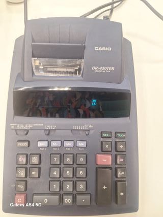 Calculadora Casio DR-420TER Euro & Tax