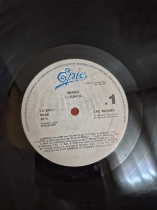 Vinilo Lambada Kaoma