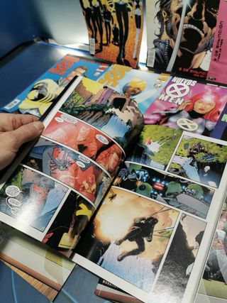 Nuevos X-men etapa grant Morrison, 11 cómics + 2 tomos edicion USA