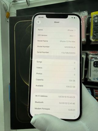 iPhone 12 Pro Max 128GB segunda mano buen estado