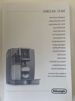 Cafetera DeLonghi Superautomática ECAM23.460.W