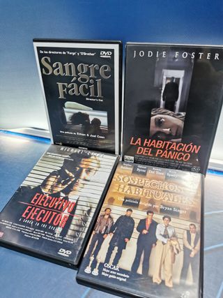 13 películas suspense, DVD, Testigo accidental, Sospechosos habituales, La mano que mece la cuna y mas