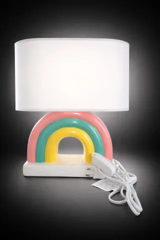 Lámpara infantil arcoíris