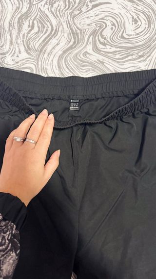 Giacca&pantalone SHEIN tagliaXL Rosa Antico & Nero