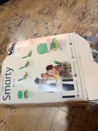 Trona portátil plegable CAM sin usar